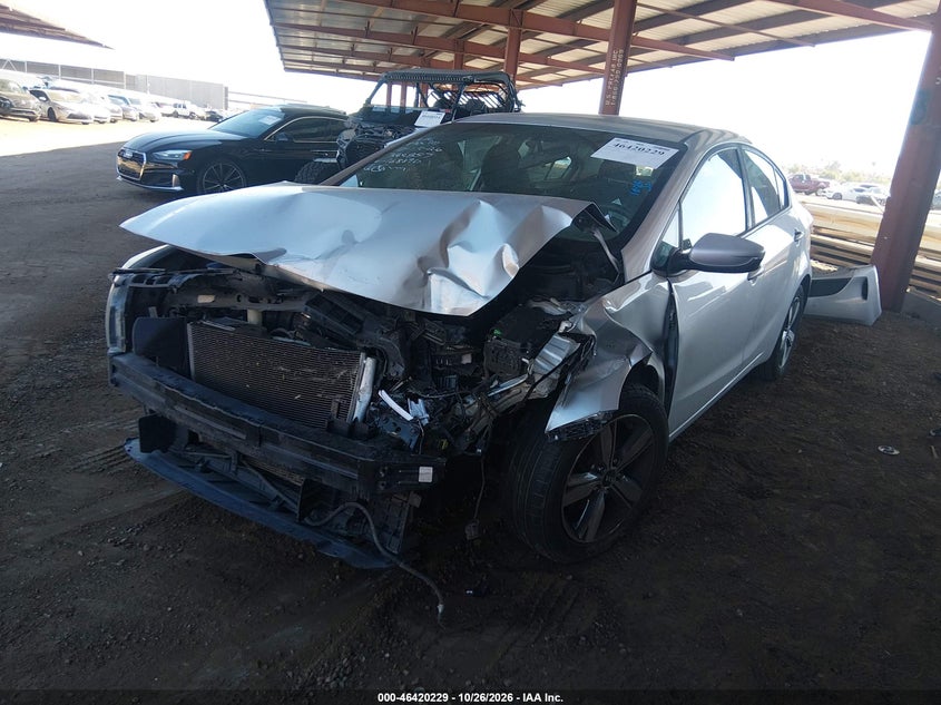 Vin: 3kpfl4a78je168899, lot: 46920595, kia forte lx 20182