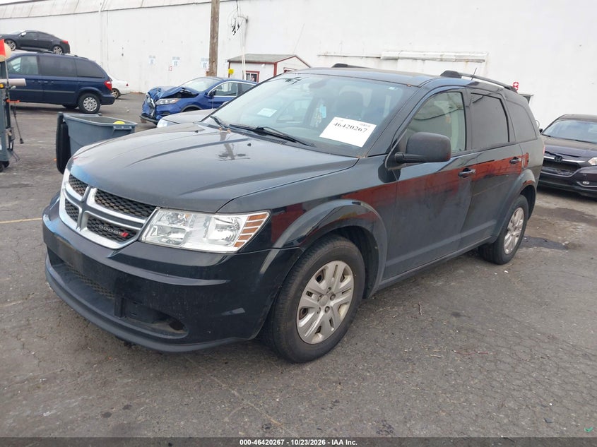 Vin: 3c4pdcabxjt439795, lot: 46920633, dodge journey se 20182