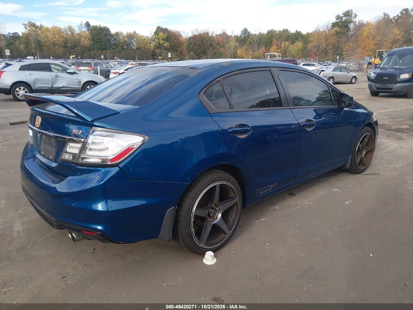 Vin: 2hgfb6e59dh710223, lot: 46920637, honda civic si 20134