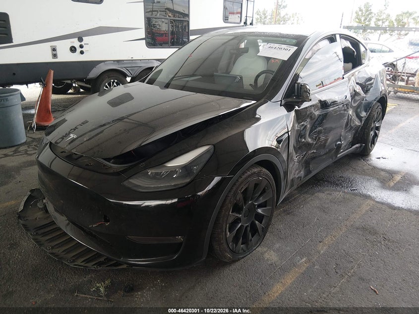 Vin: 7saygdee1pf629811, lot: 46920667, tesla model y awd/long range dual motor all-wheel drive 20232