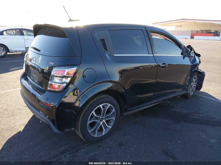 Vin: 1g1jd6sb9l4108374, lot: 46920705, chevrolet sonic fwd  lt 5-door 20204