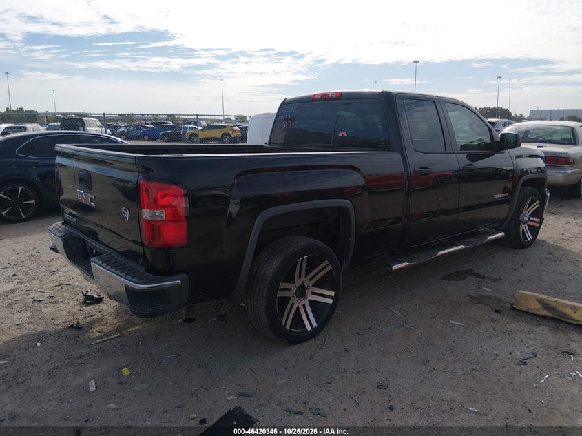 Vin: 1gtr1teh7ez183016, lot: 46920712, gmc sierra 1500 20144