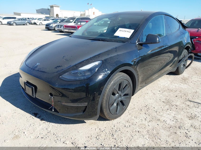 Vin: 7saygdee3sa347093, lot: 46920732, tesla model y long range dual motor all-wheel drive 20252