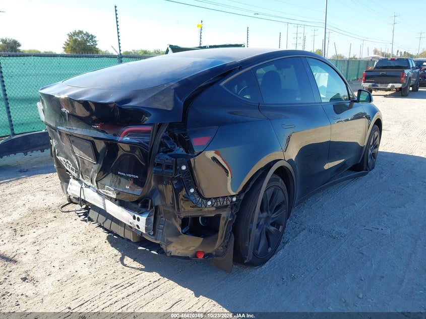 Vin: 7saygdee3sa347093, lot: 46920732, tesla model y long range dual motor all-wheel drive 20254