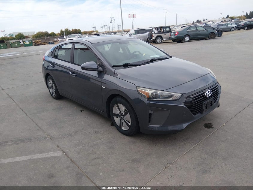 2018 HYUNDAI IONIQ HYBRID BLUE