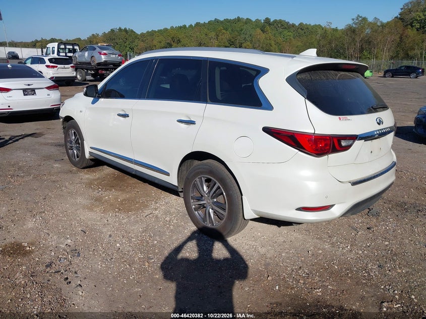 Vin: 5n1dl0mn3lc508444, lot: 46920747, infiniti qx60 luxe 20203
