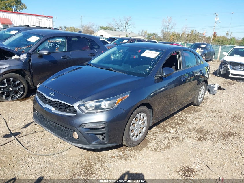 Vin: 3kpf24ad5le181329, lot: 46920761, kia forte fe 20202