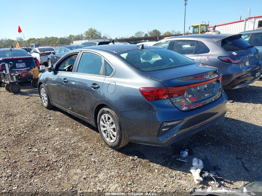 Vin: 3kpf24ad5le181329, lot: 46920761, kia forte fe 20203