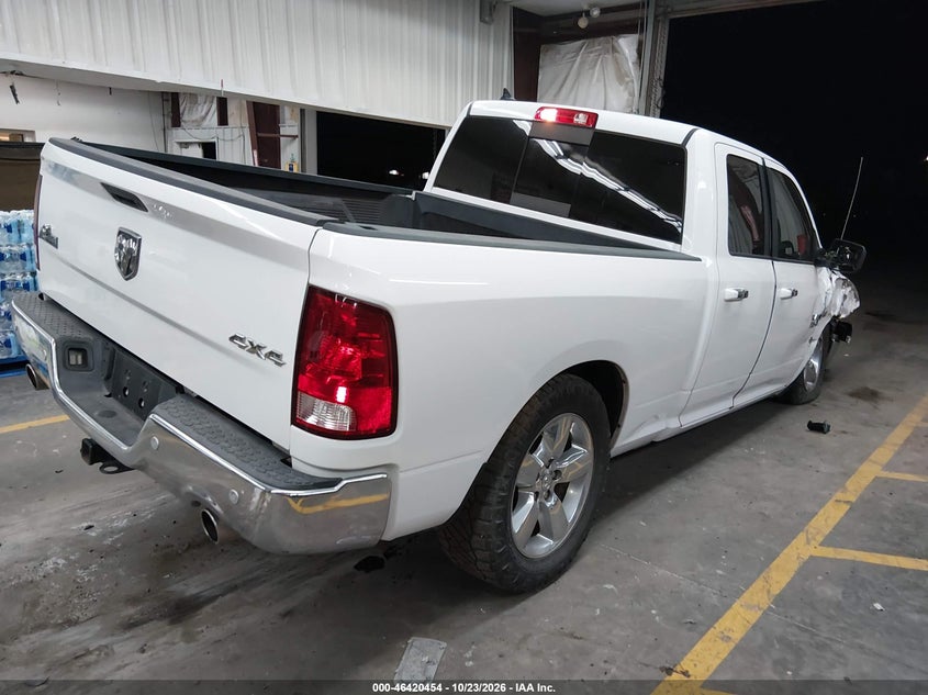 Vin: 1c6rr7gt0js178882, lot: 46920820, ram 1500 big horn  4x4 6'4 box 20184