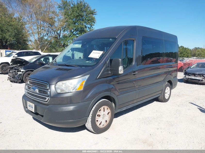 Vin: 1fmzk1cgxhka76045, lot: 46920847, ford transit-150 xlt 20172