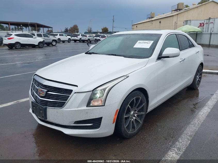 2015 Cadillac Ats Luxury, Right Side, IAAI, VIN 1G6AB5RXXF0120797 — photo 2
