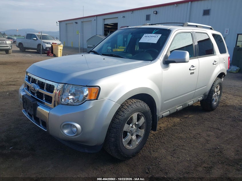 Vin: 1fmcu9eg8bkb46788, lot: 46920929, ford escape limited 20112