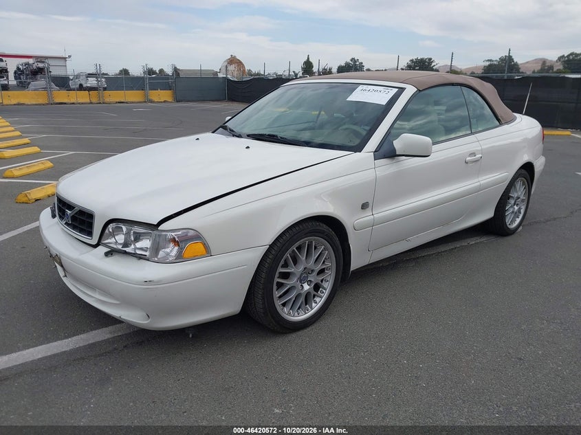 VOLVO C70 2003 VIN YV1NC62D83J036480
