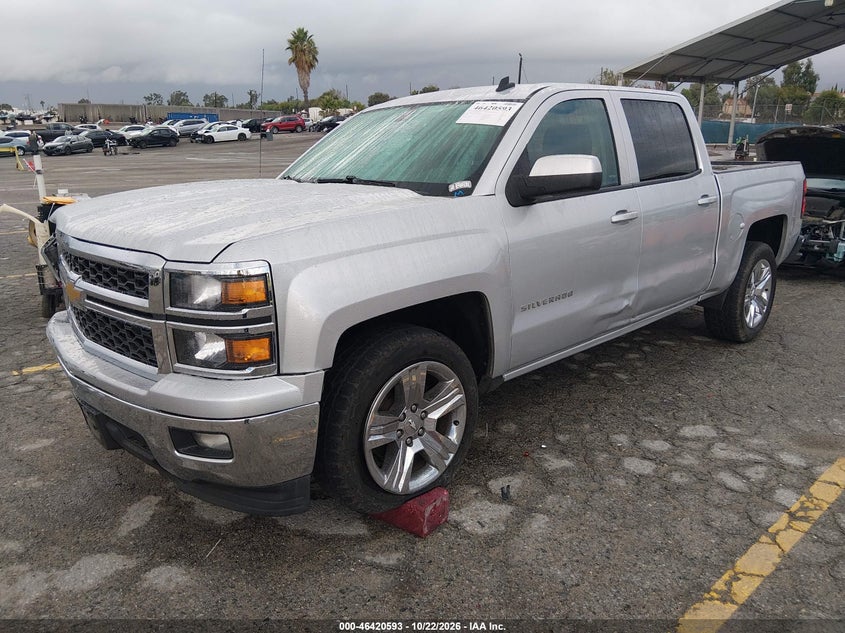 Vin: 3gcpcrec2eg166181, lot: 46920959, chevrolet silverado 1500 1lt 20142