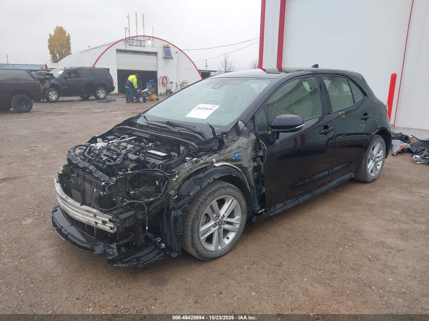 Vin: jtnk4rbe7k3002304, lot: 46921060, toyota corolla se 20192