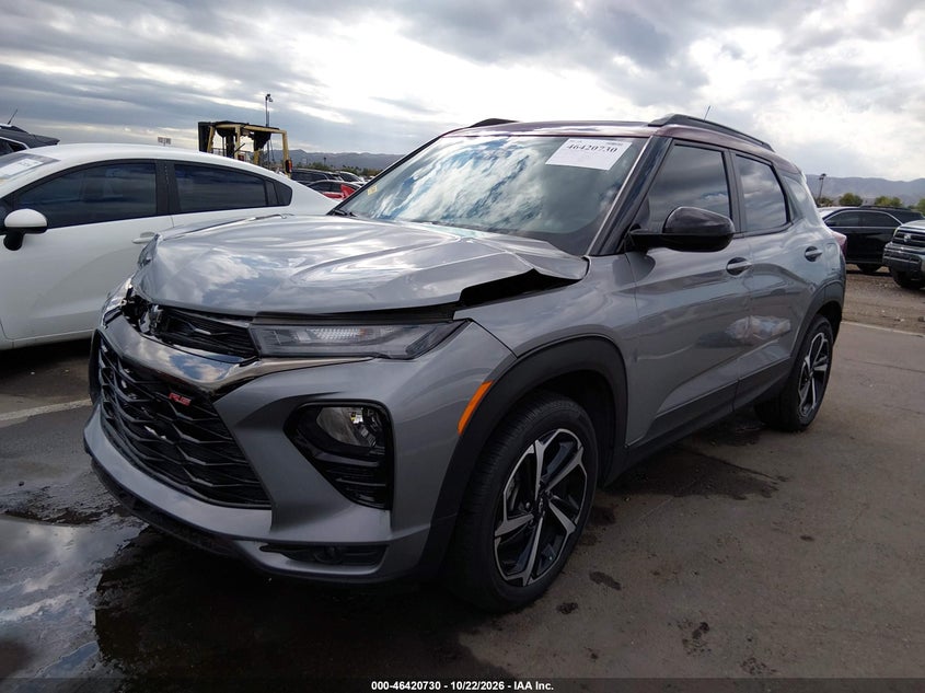 2023 Chevrolet Trailblazer Fwd Rs, Right Side, IAAI, VIN KL79MTSL5PB043961 — photo 2