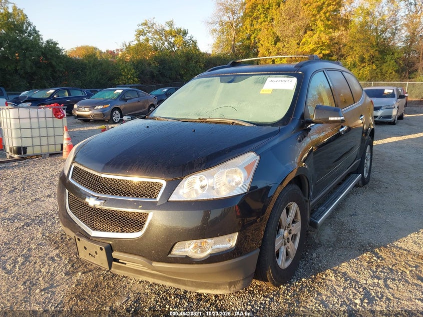 Vin: 1gnkvged9cj421798, lot: 46921187, chevrolet traverse 1lt 20122