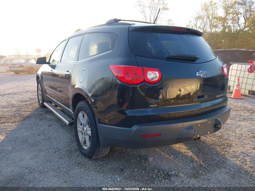 Vin: 1gnkvged9cj421798, lot: 46921187, chevrolet traverse 1lt 20123