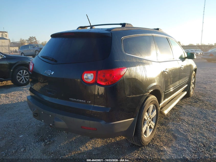 Vin: 1gnkvged9cj421798, lot: 46921187, chevrolet traverse 1lt 20124
