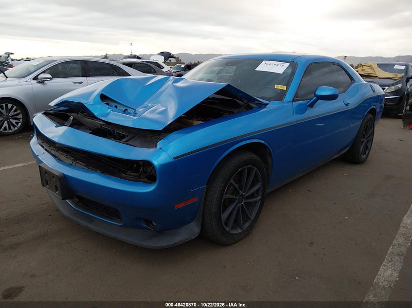 Vin: 2c3cdzkg8kh546323, lot: 46921236, dodge challenger gt awd 20192