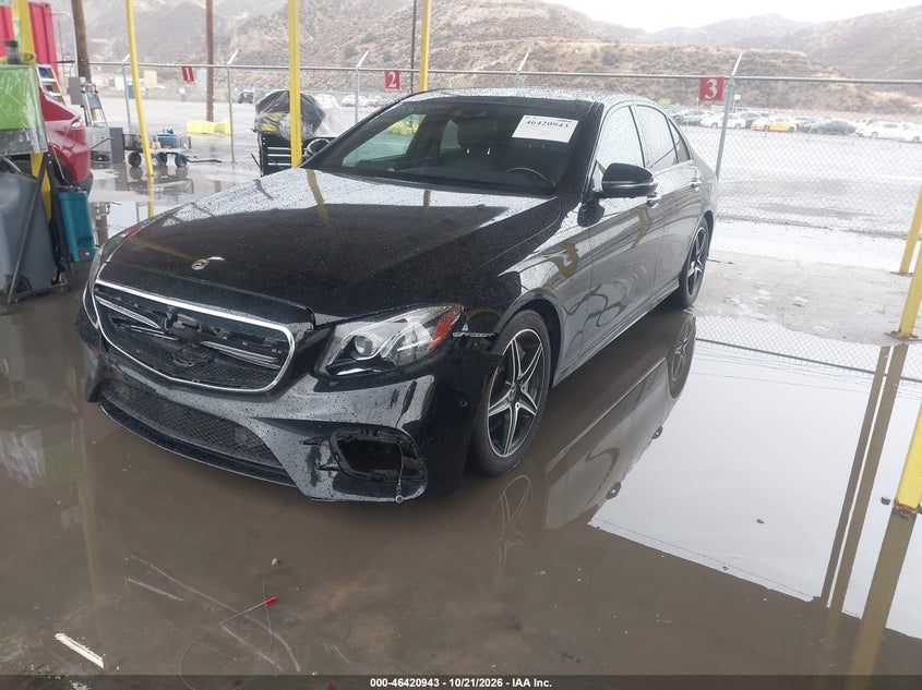 2018 Mercedes-Benz E 300, Front End, IAAI, VIN WDDZF4JBXJA366479 — photo 2