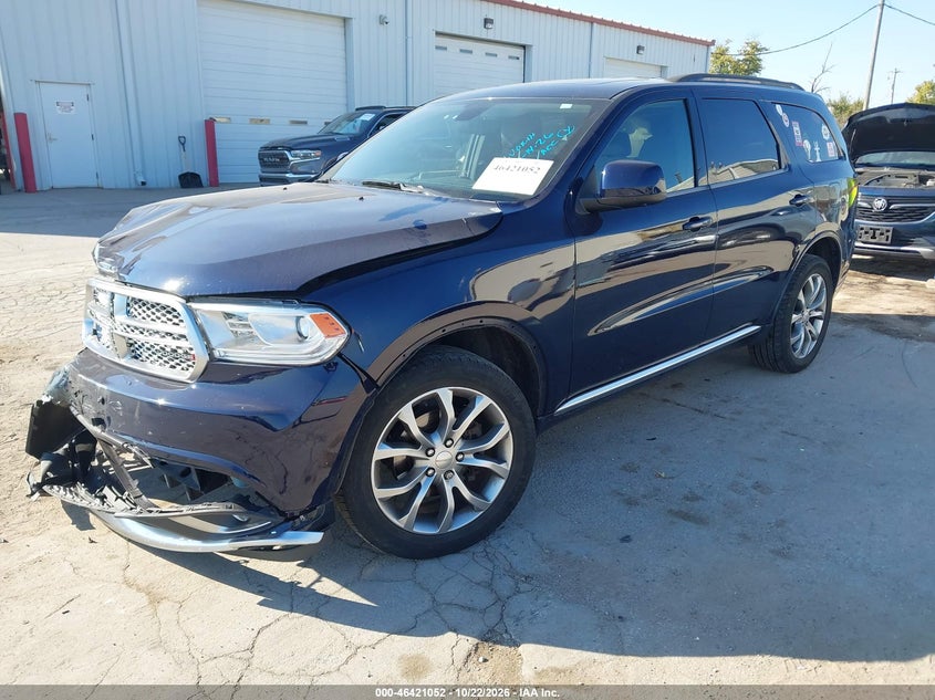 Vin: 1c4rdjag5jc386072, lot: 46921418, dodge durango sxt awd 20182