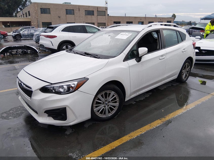 Vin: 4s3gtab69j3709782, lot: 46921528, subaru impreza 2.0i premium 20182
