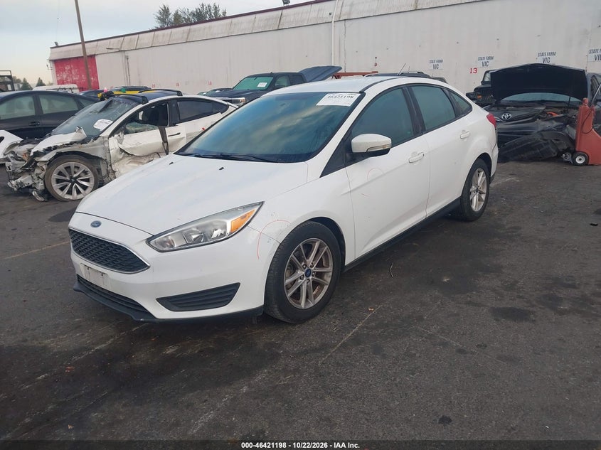 Vin: 1fadp3f2xhl304248, lot: 46921564, ford focus se 20172