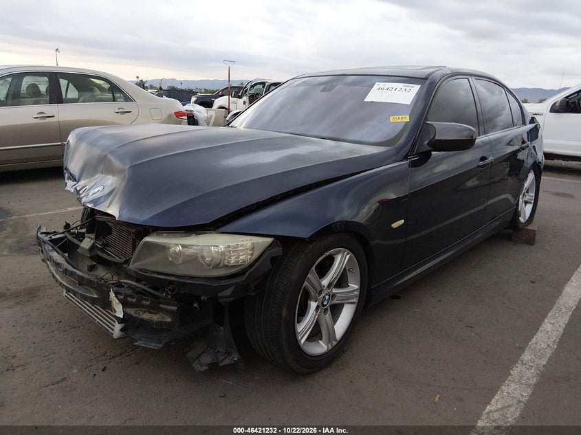 2011 BMW 335I xDrive, Повреждение двигателя, IAAI, VIN WBAPL5C54BA918595 — фото 2