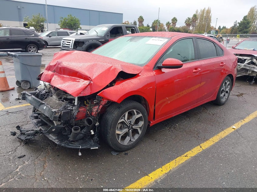 Vin: 3kpf24ad3le244170, lot: 46921828, kia forte lxs 20202