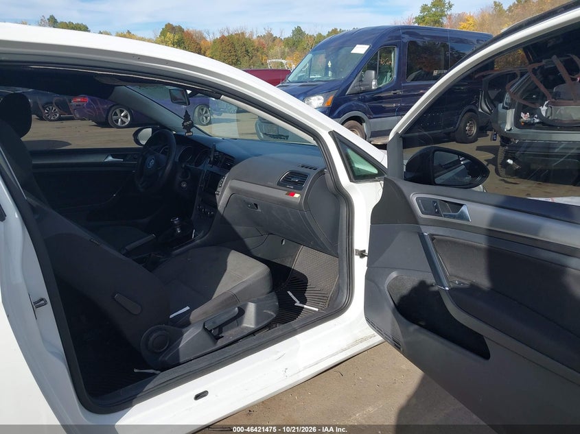 VOLKSWAGEN GOLF 2015 VIN 3VW817AU6FM020881