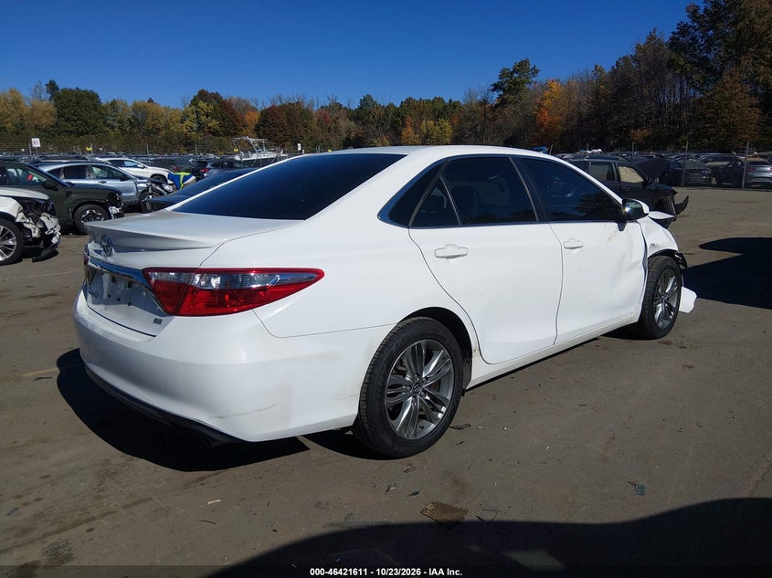 Vin: 4t1bf1fk5hu428197, lot: 46921977, toyota camry se 20174