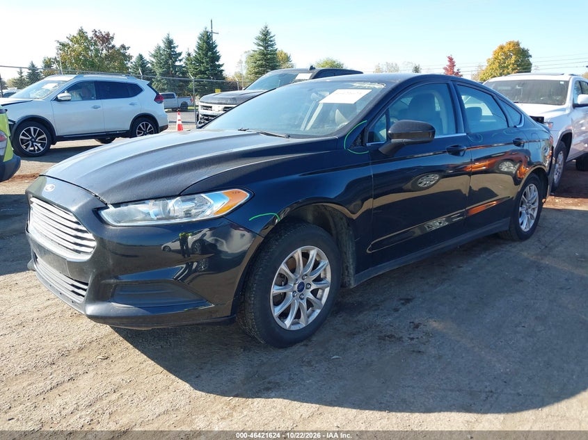 Vin: 3fa6p0g70gr325322, lot: 46921990, ford fusion s 20162