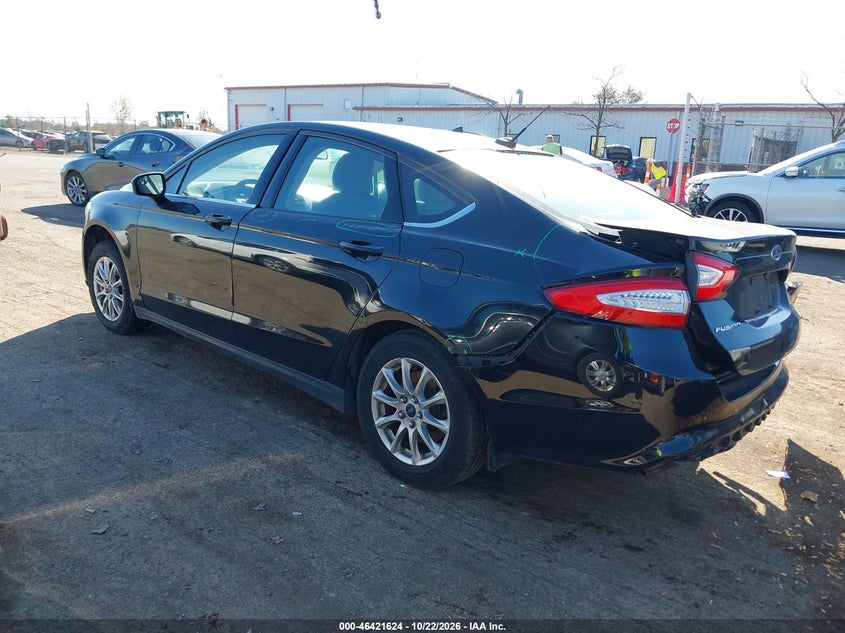 Vin: 3fa6p0g70gr325322, lot: 46921990, ford fusion s 20163