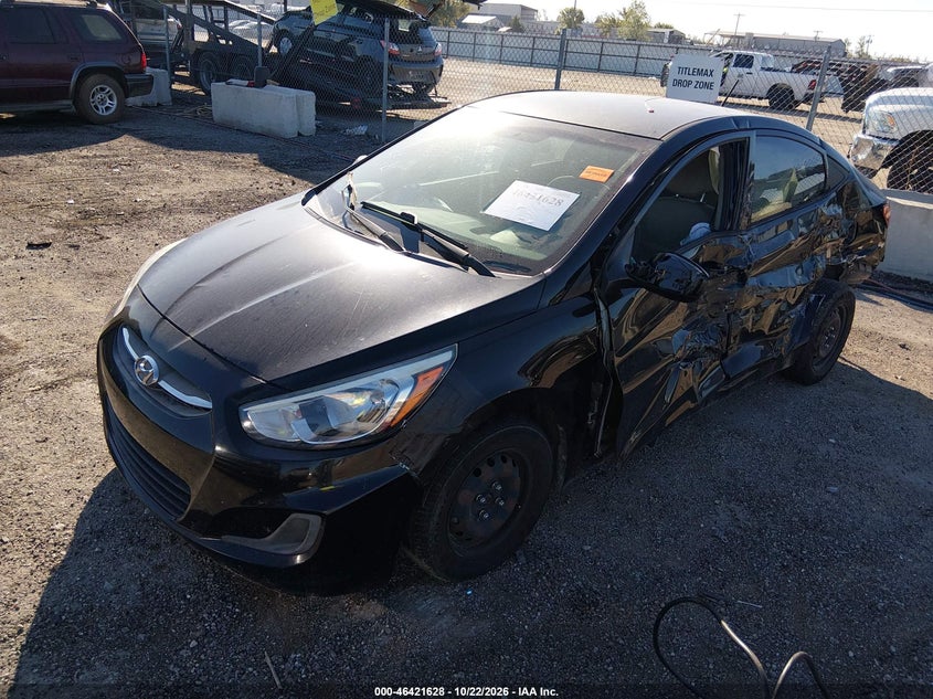 Vin: kmhct4ae3gu140385, lot: 46921994, hyundai accent se 20162