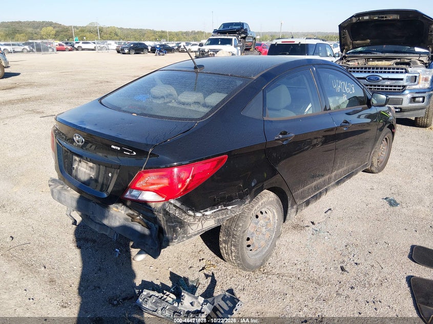 Vin: kmhct4ae3gu140385, lot: 46921994, hyundai accent se 20164