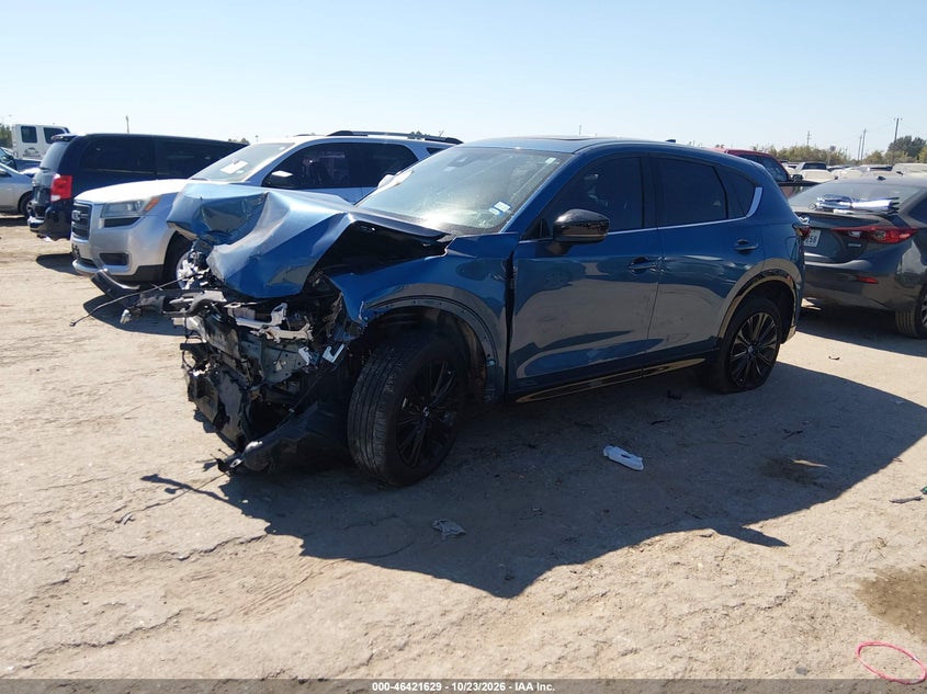 Vin: jm3kfbayxp0205897, lot: 46921995, mazda cx-5 2.5 turbo 20232