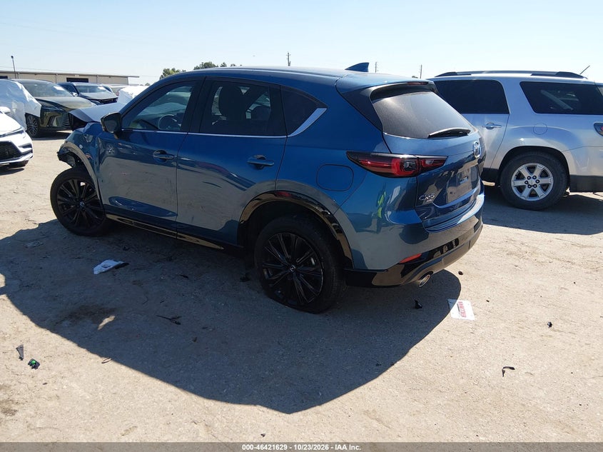 Vin: jm3kfbayxp0205897, lot: 46921995, mazda cx-5 2.5 turbo 20233