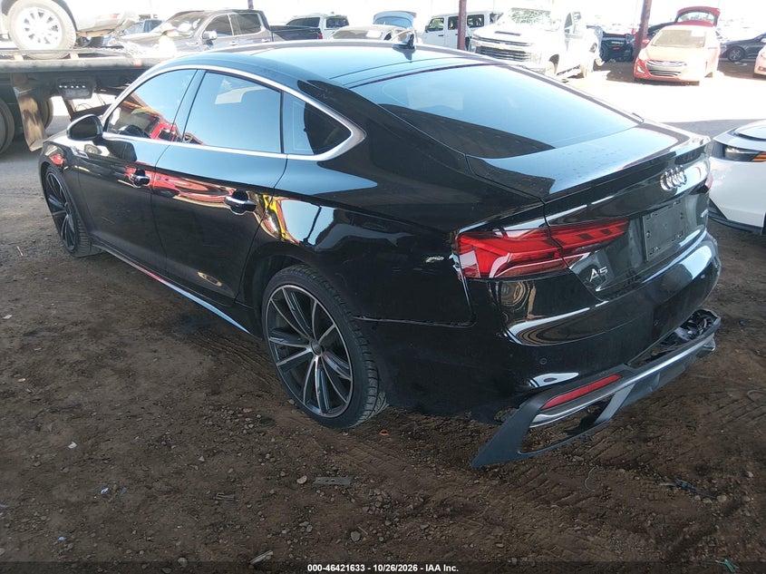 Vin: wauabcf50ma063020, lot: 46921999, audi a5 sportback premium 40 tfsi quattro s tronic 20213