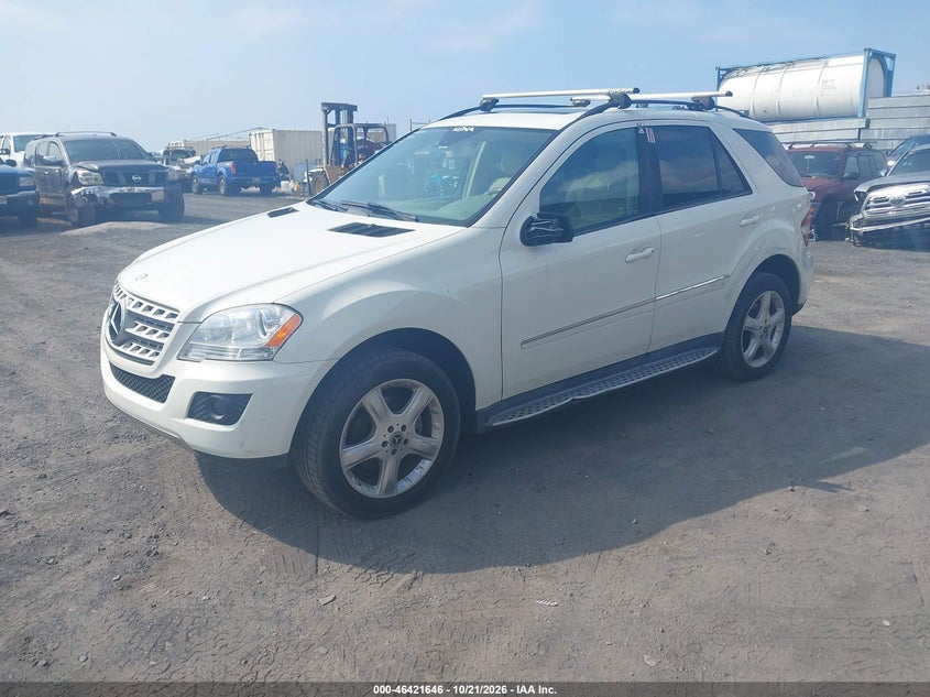 2009 Mercedes-Benz Ml 350 4Matic, Затопление, IAAI, VIN 4JGBB86E79A453345 — фото 2