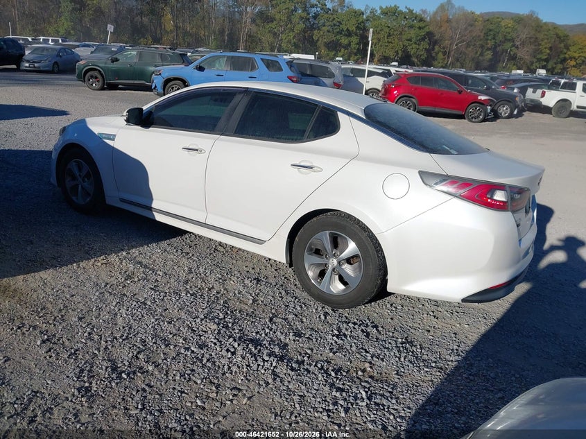 Vin: knagm4ad3e5073690, lot: 46922018, kia optima hybrid lx 20143
