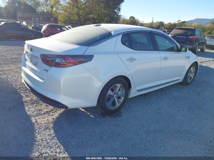 Vin: knagm4ad3e5073690, lot: 46922018, kia optima hybrid lx 20144