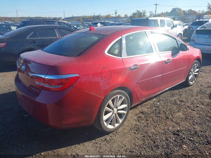 Vin: 1g4ps5sk7d4106671, lot: 46922037, buick verano leather group 20134
