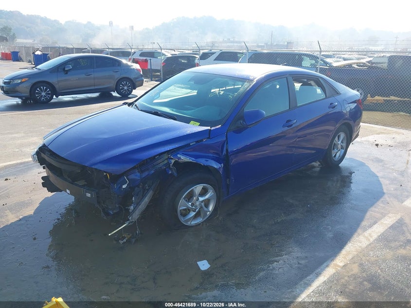 Vin: kmhll4ag6nu357363, lot: 46922055, hyundai elantra se 20222