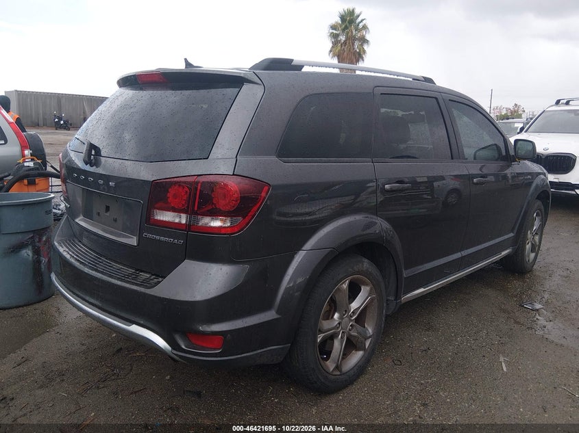 Vin: 3c4pdcgb8gt186508, lot: 46922061, dodge journey crossroad plus 20164