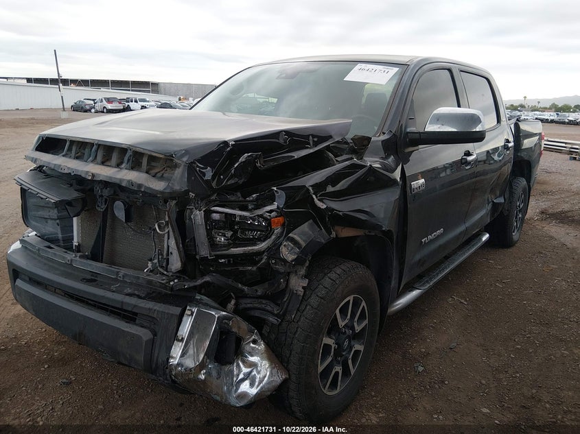 2021 Toyota Tundra Limited, Неизвестно, IAAI, VIN 5TFHY5F12MX017579 — фото 2