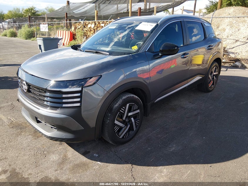 Vin: 3n8ap6cextl408317, lot: 46922156, nissan kicks sv 20262