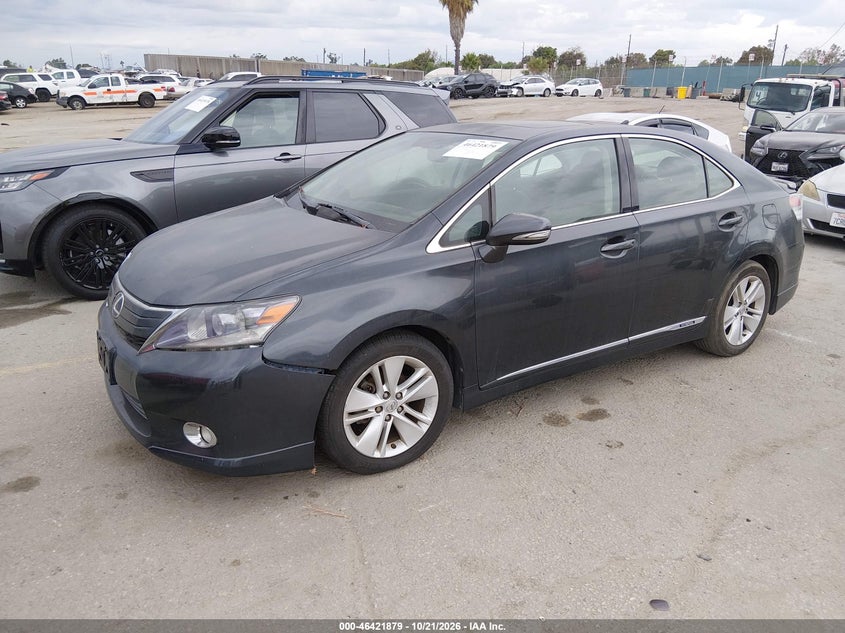 Vin: jthbb1ba9a2029063, lot: 46922245, lexus hs 250h 20102