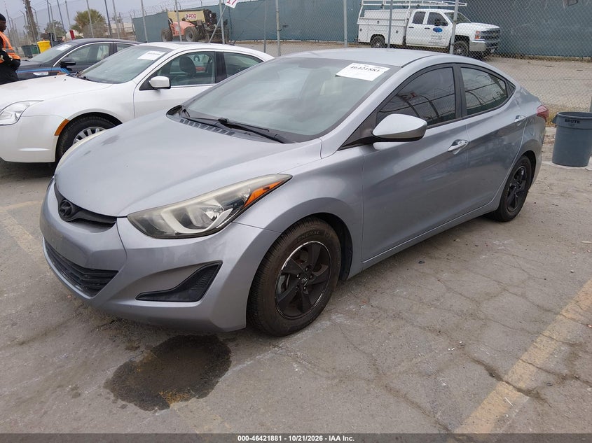 Vin: 5npdh4ae5fh552486, lot: 46922247, hyundai elantra se 20152
