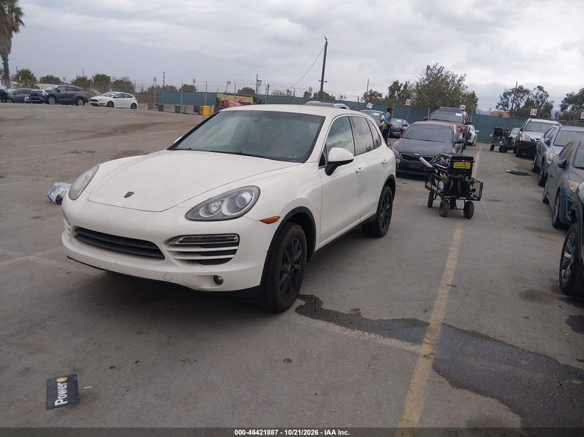 Vin: wp1aa2a21bla09612, lot: 46922253, porsche cayenne 20112